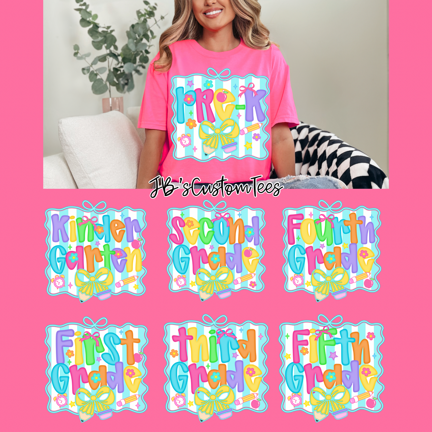 Coquette Girly Comfort Colors Tee