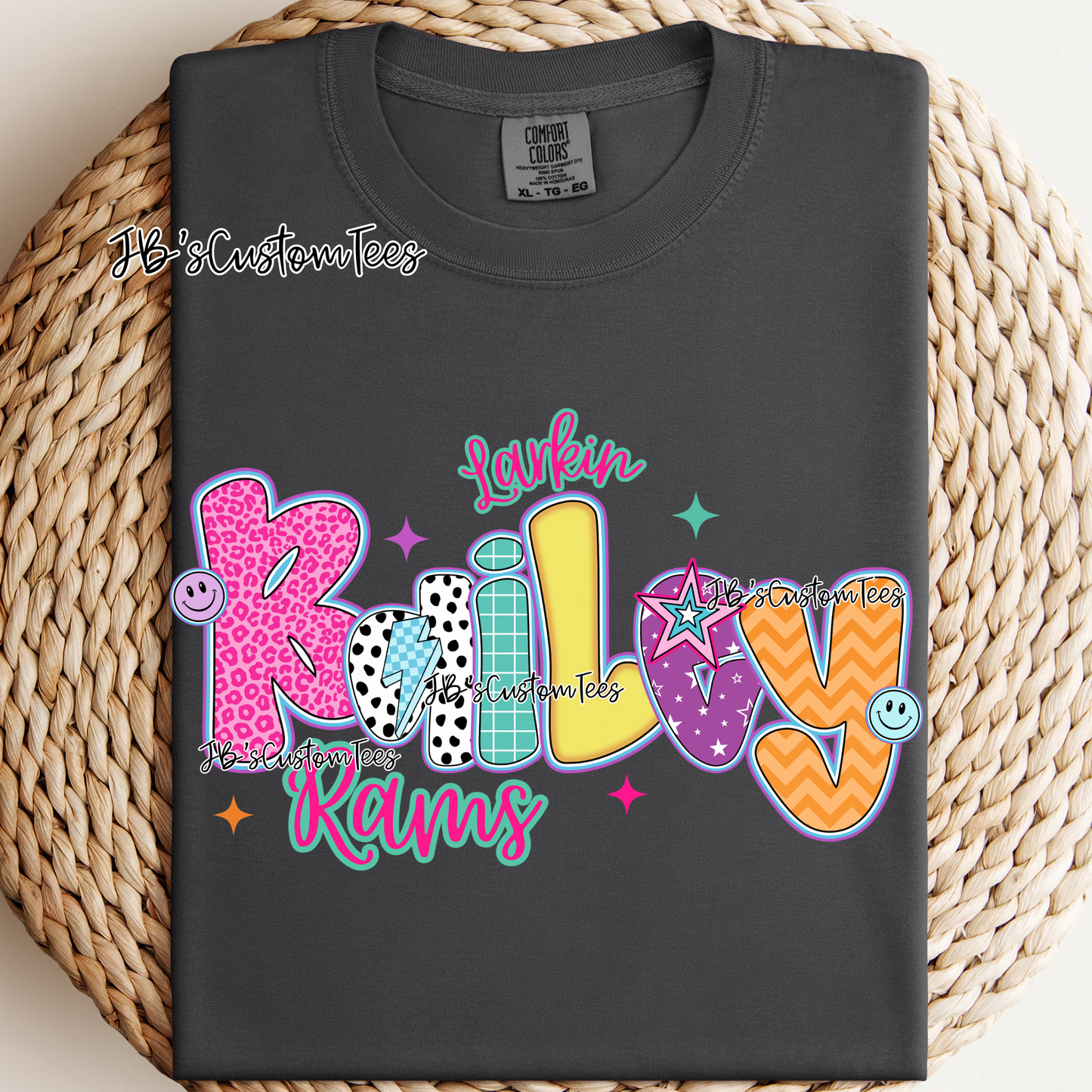 Larkin Bailey - Preppy Doodle School Spirit Tee