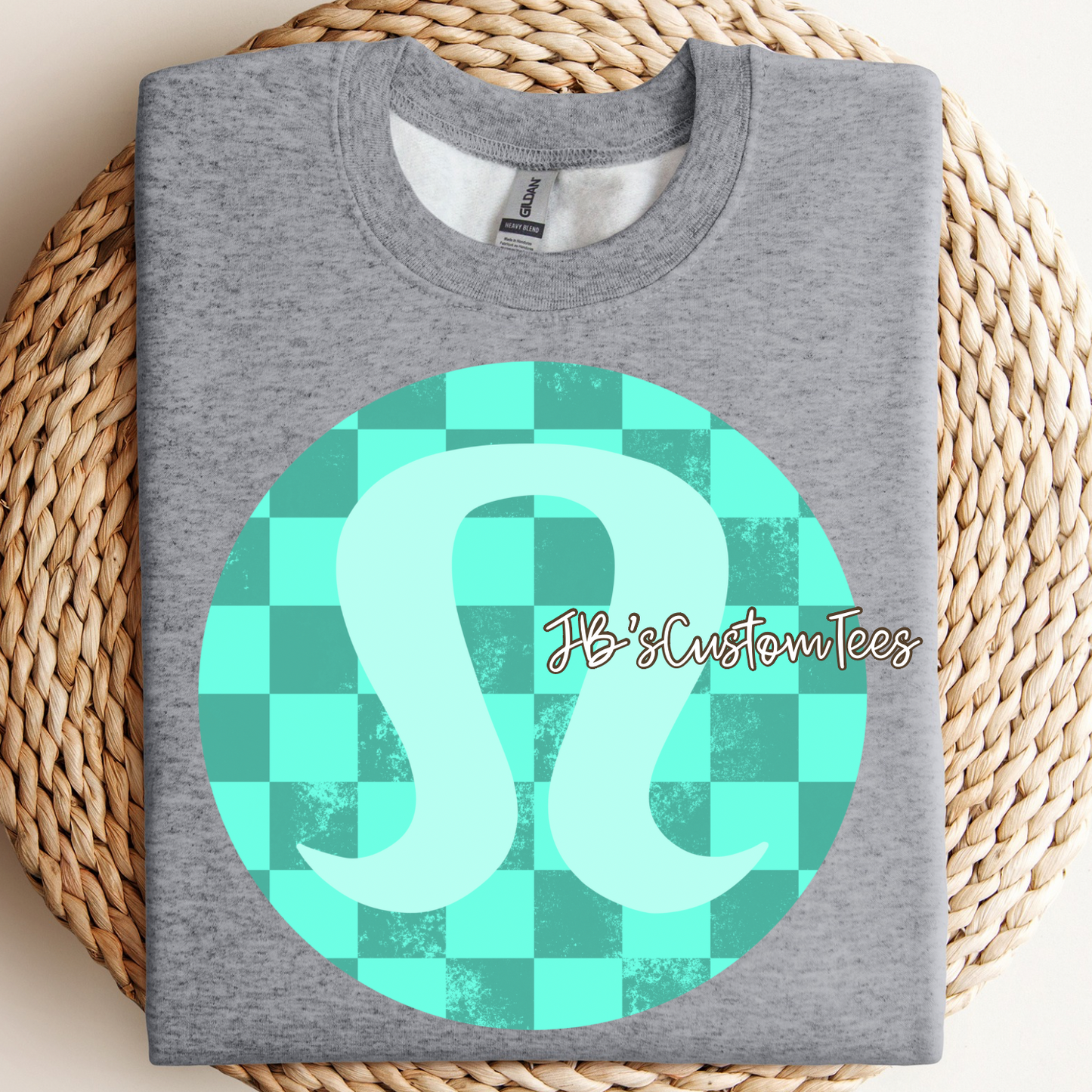 Turquoise Checkered Lu*u