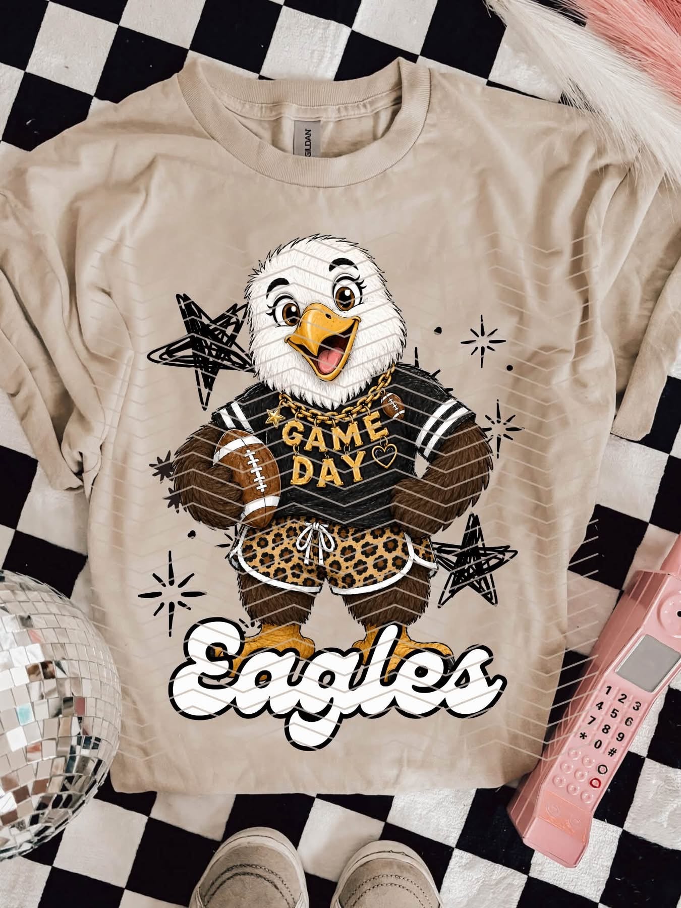 Chic Eagles Mascot