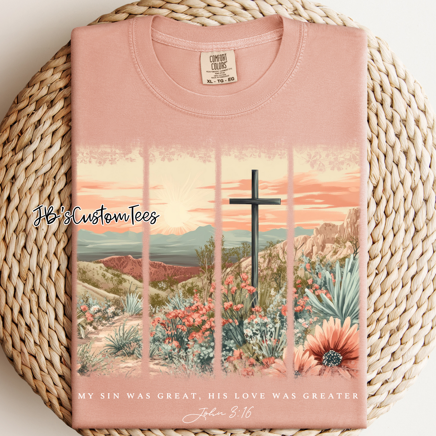 My sin was great, His love was greater