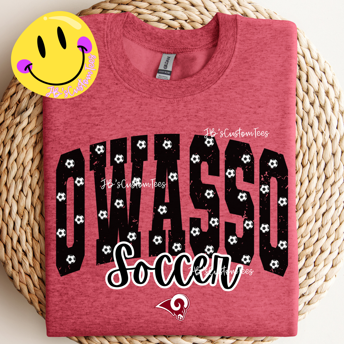 Owasso Soccer Polka Dot Balls