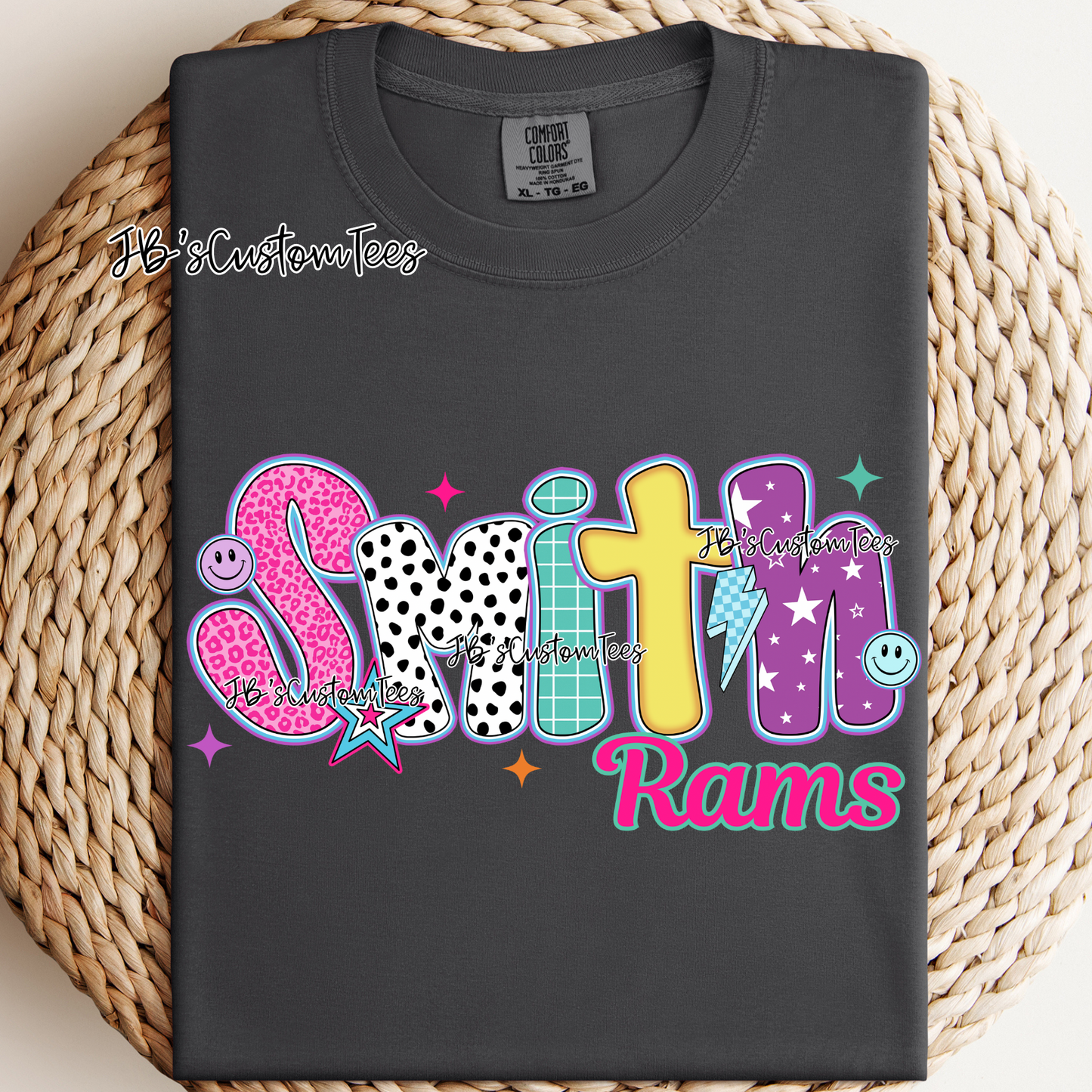 Smith - Preppy Doodle School Spirit Tee