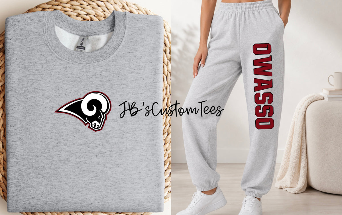 Ram/Owasso Sweat Set