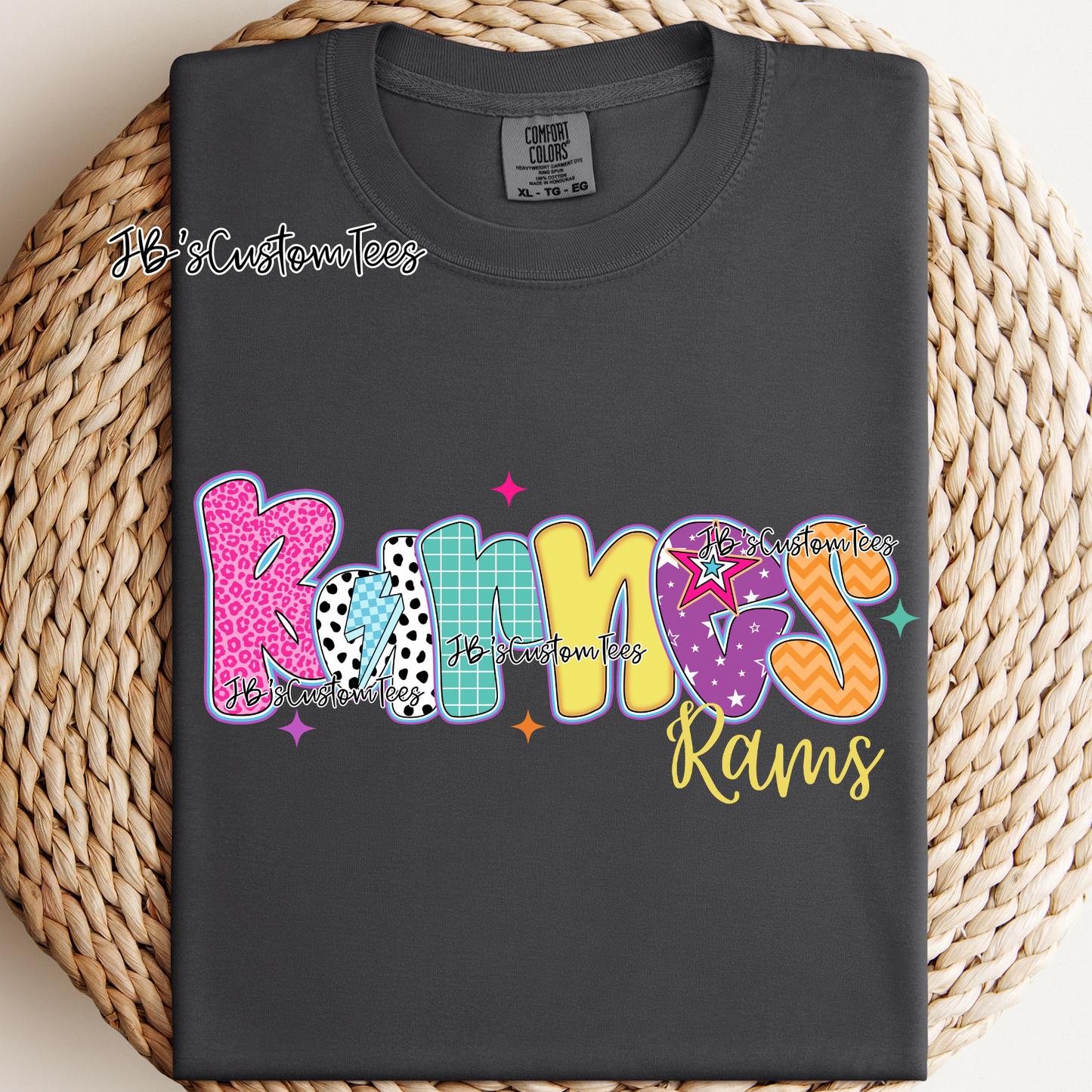 Barnes - Preppy Doodle School Spirit Tee