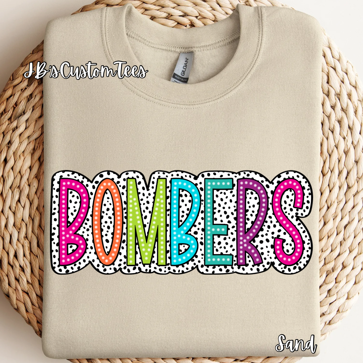 Rainbow Bombers Gildan Long Sleeve
