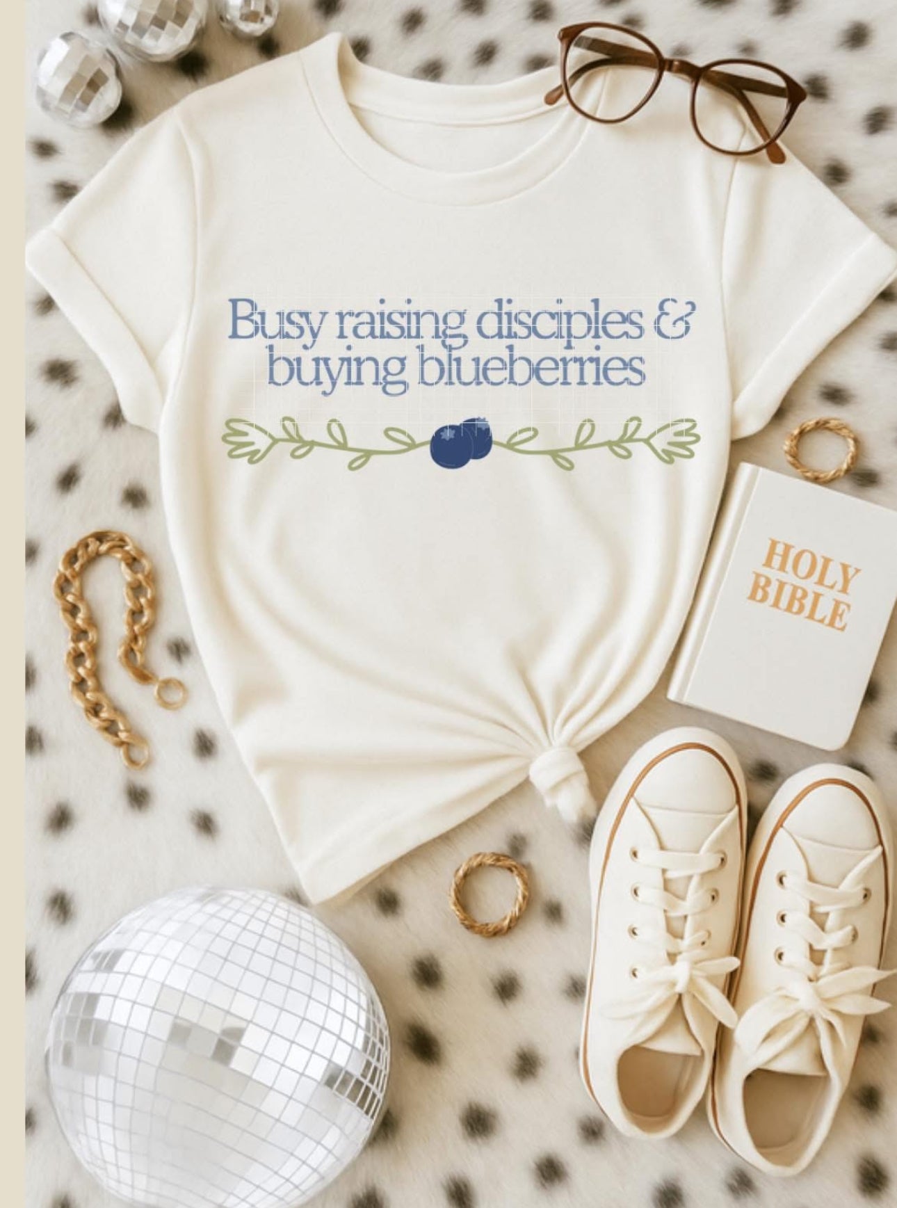 Busy raising disciples & buying blueberries