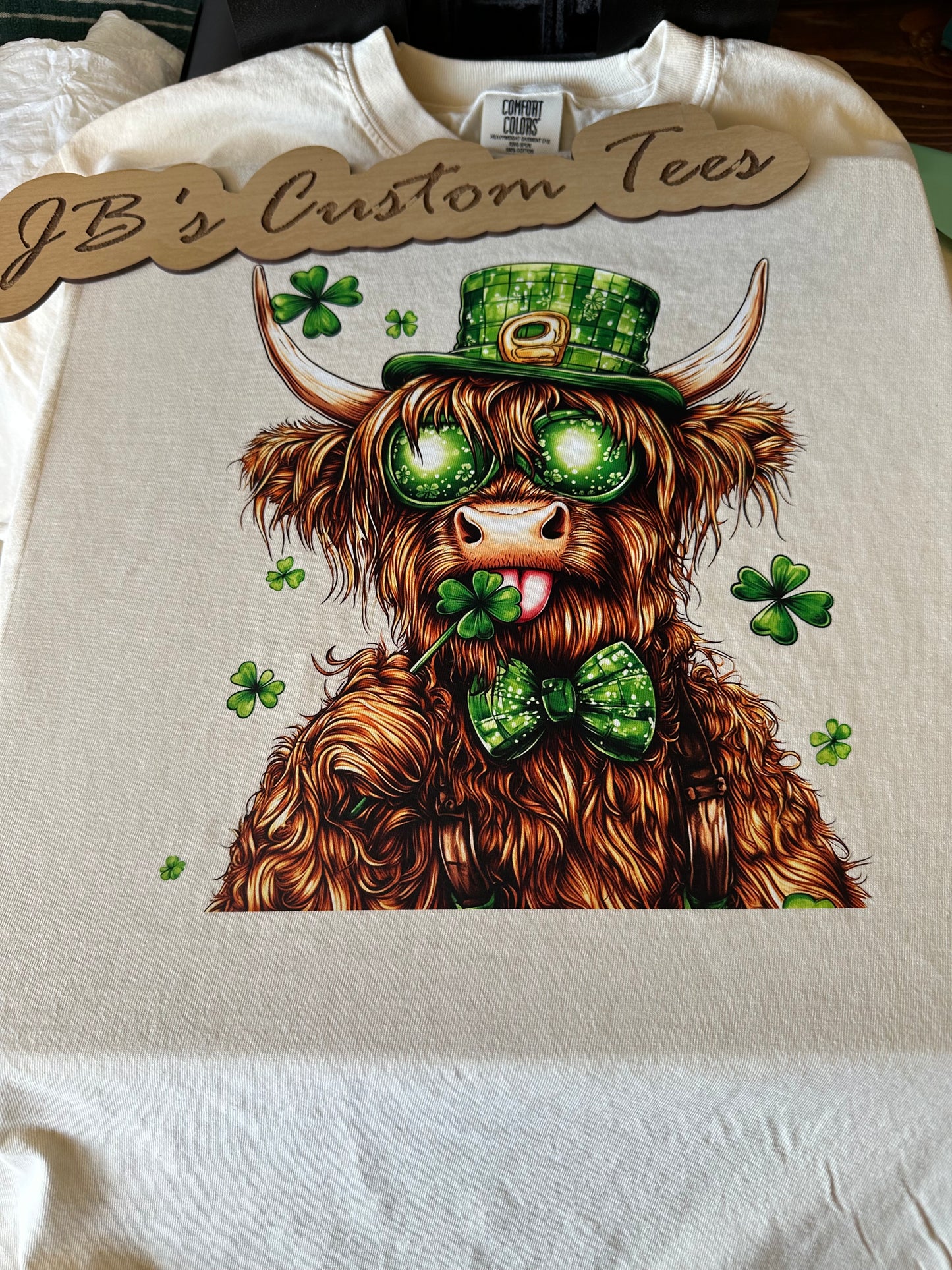 St Patty’s Highland Cow