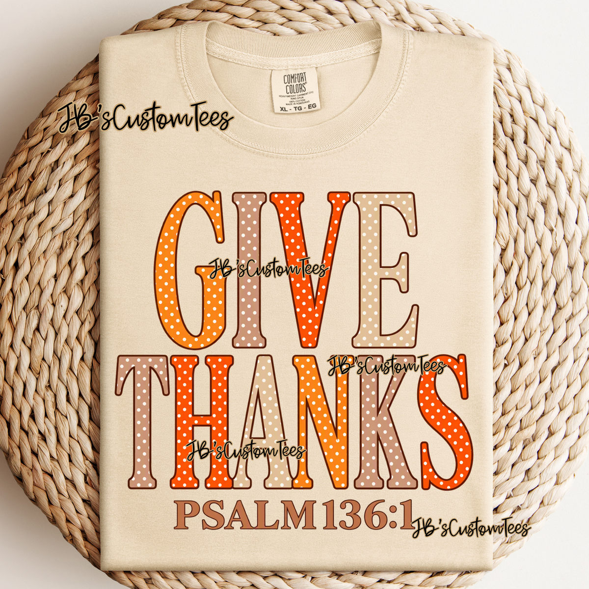Polka Dot Give Thanks