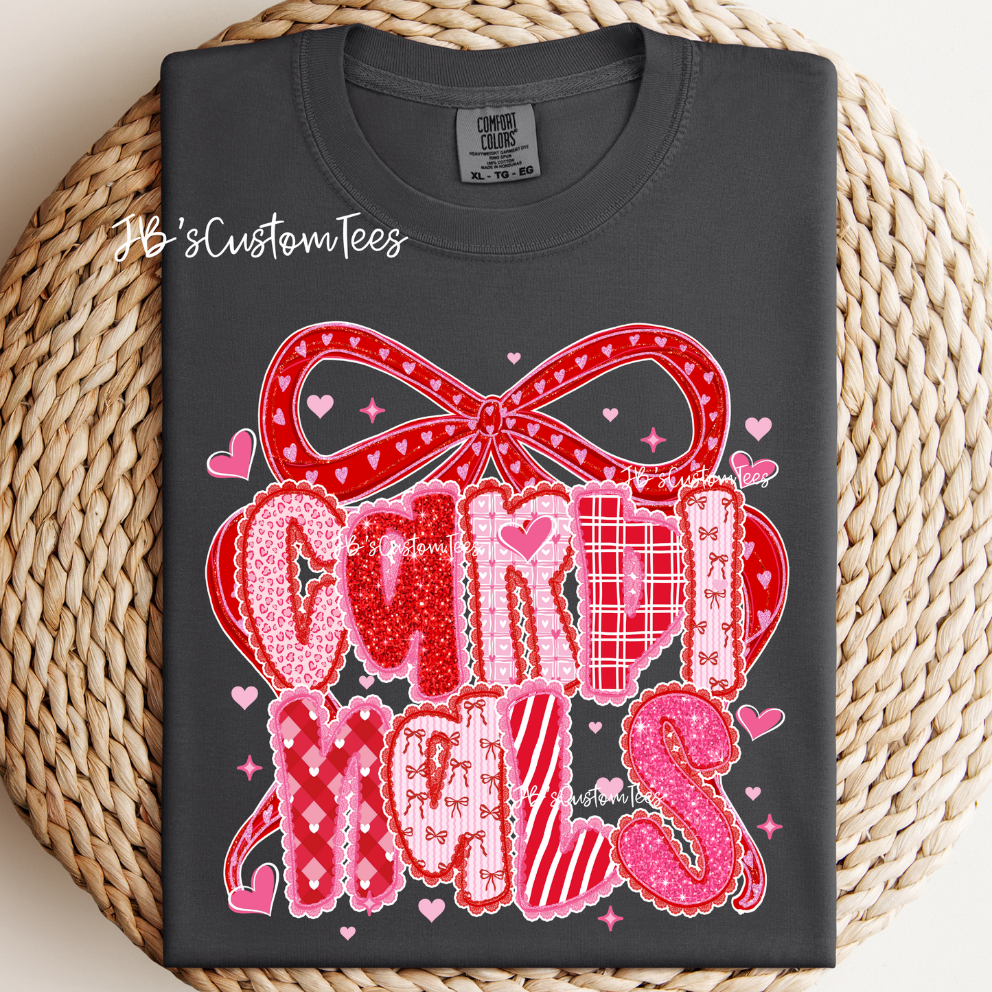 Valentine’s Bow Cardinals