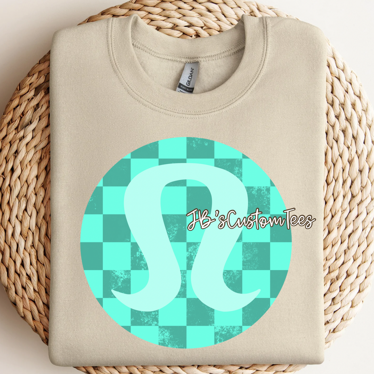 Turquoise Checkered Lu*u