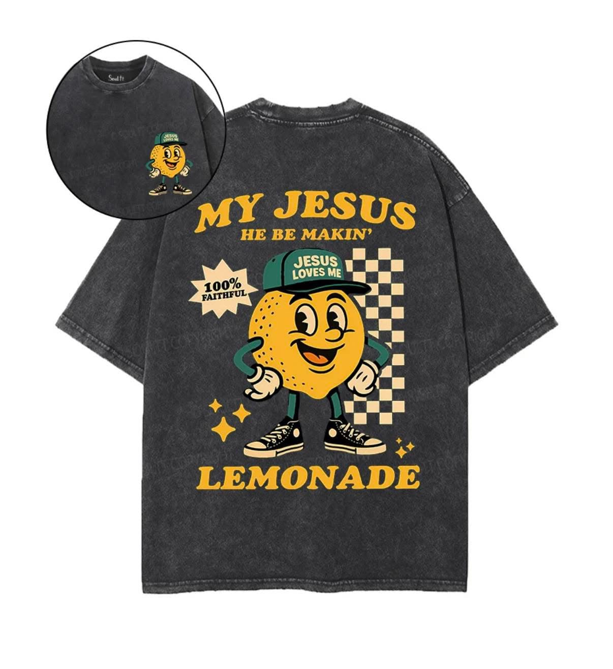 Retro My Jesus He Be Makin’ Lemonade