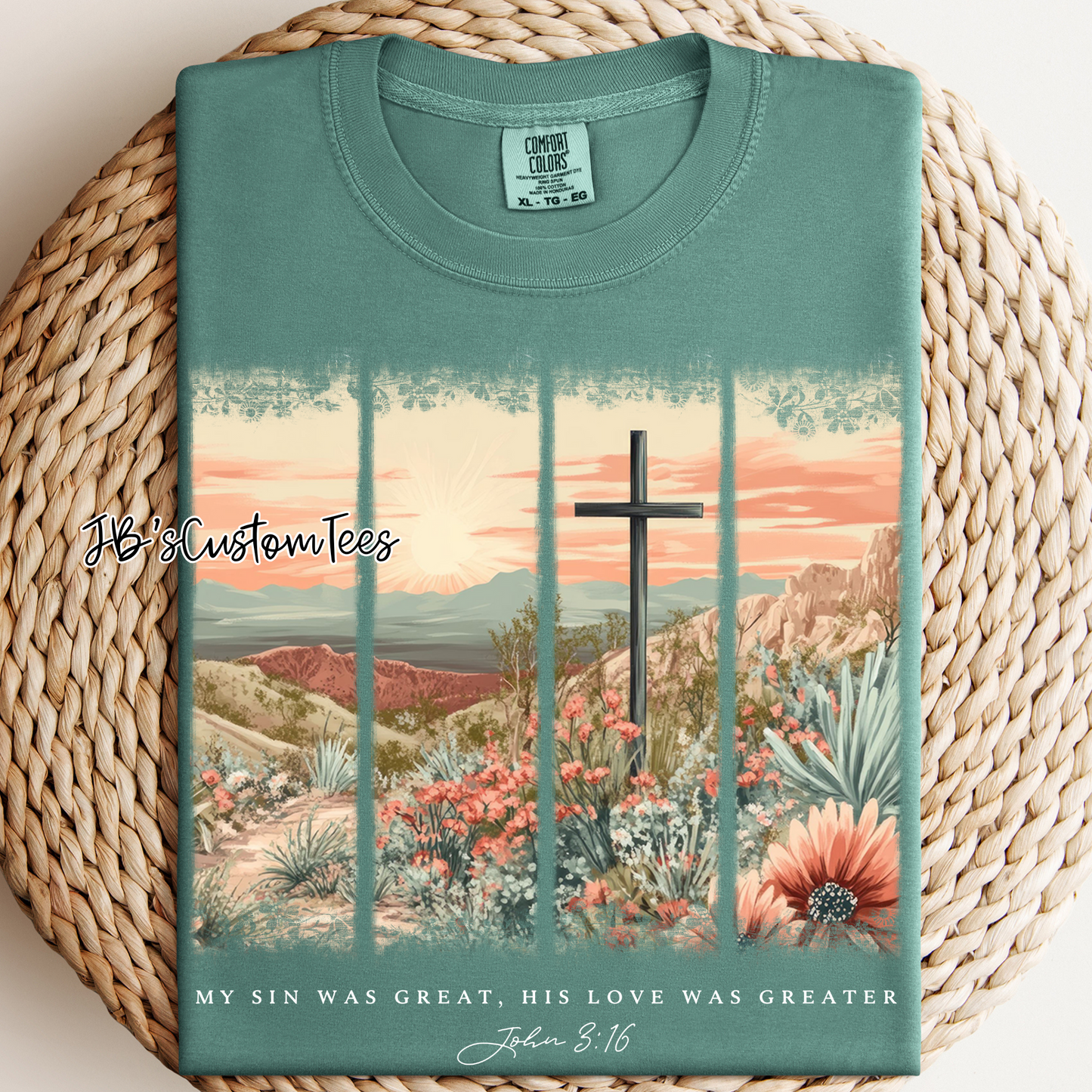 My sin was great, His love was greater