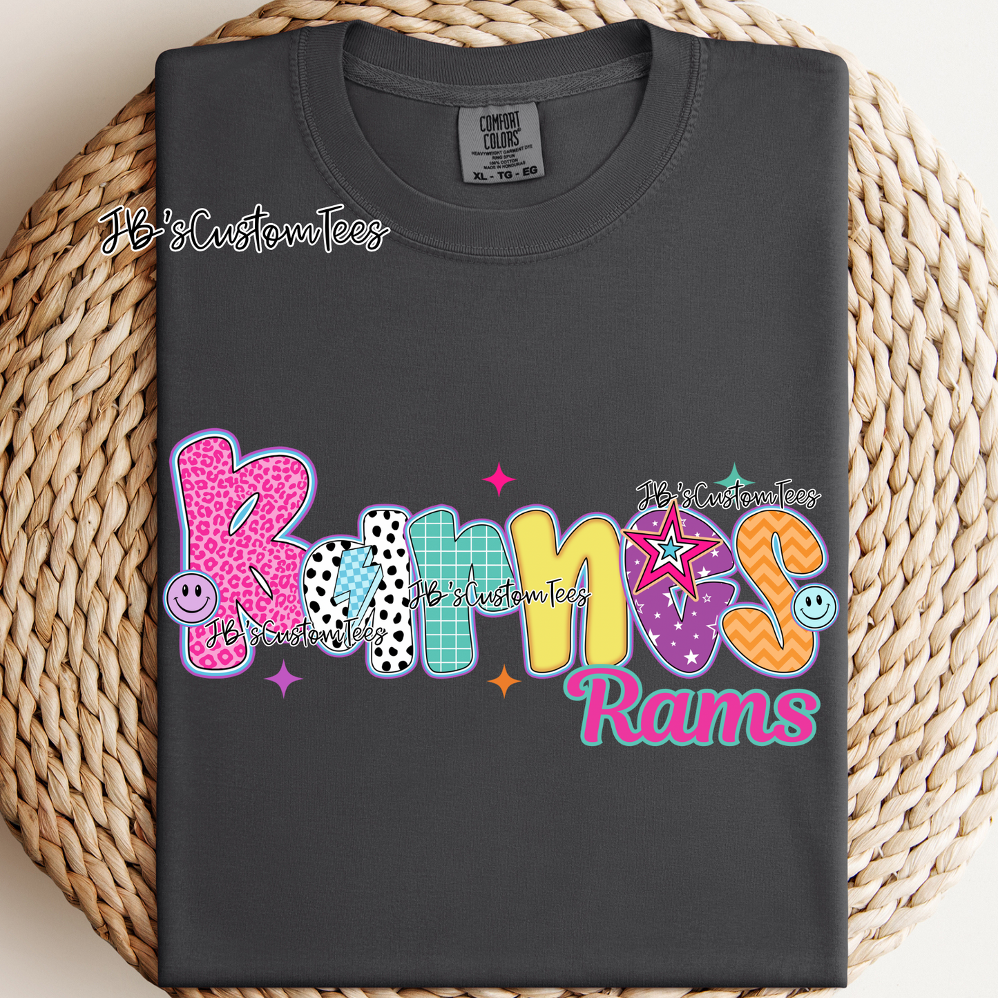 Barnes - Preppy Doodle School Spirit Tee