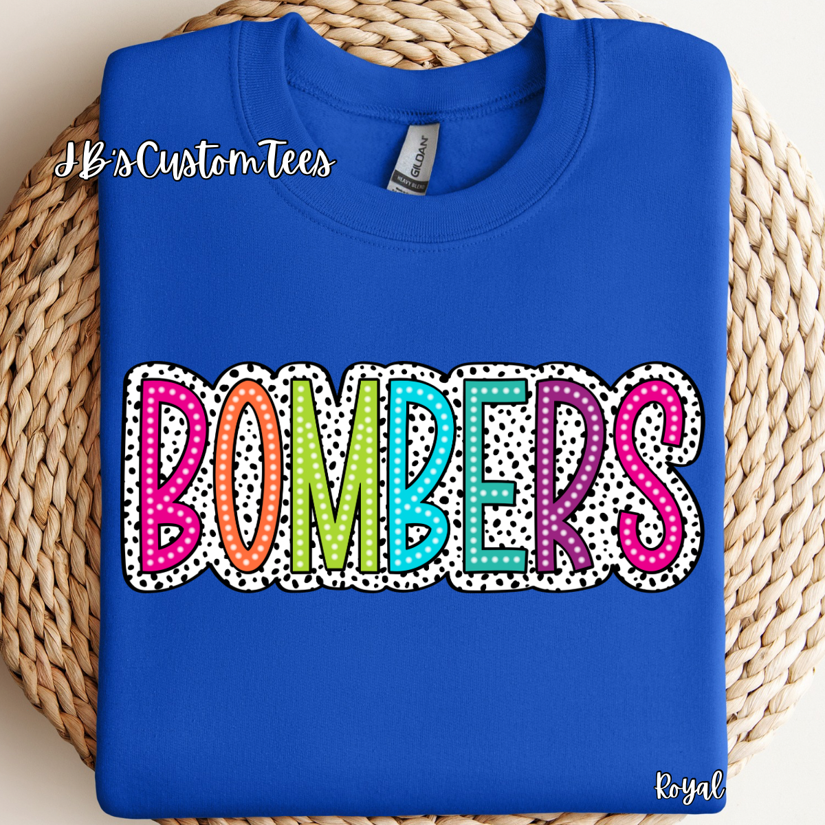 Rainbow Bombers Gildan Long Sleeve