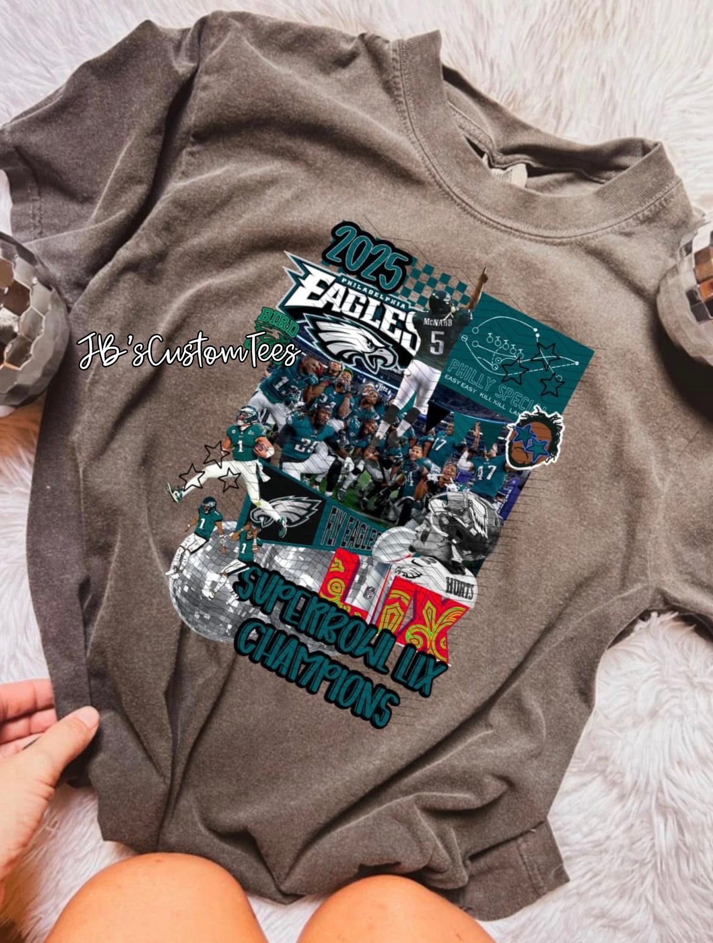 Super Bowl Champs Eagles Collage