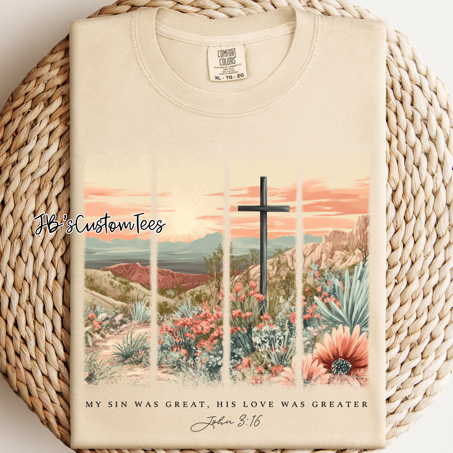 My sin was great, His love was greater