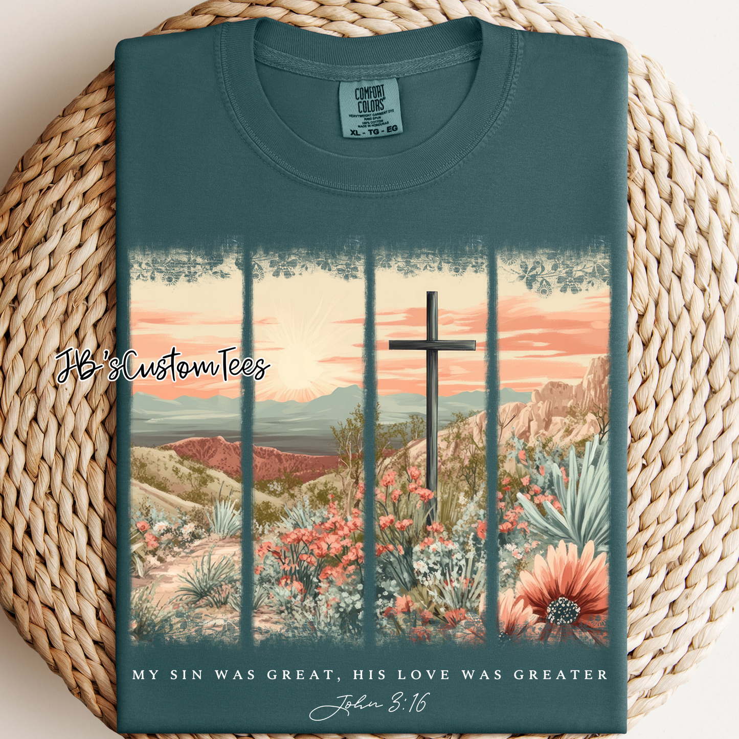 My sin was great, His love was greater