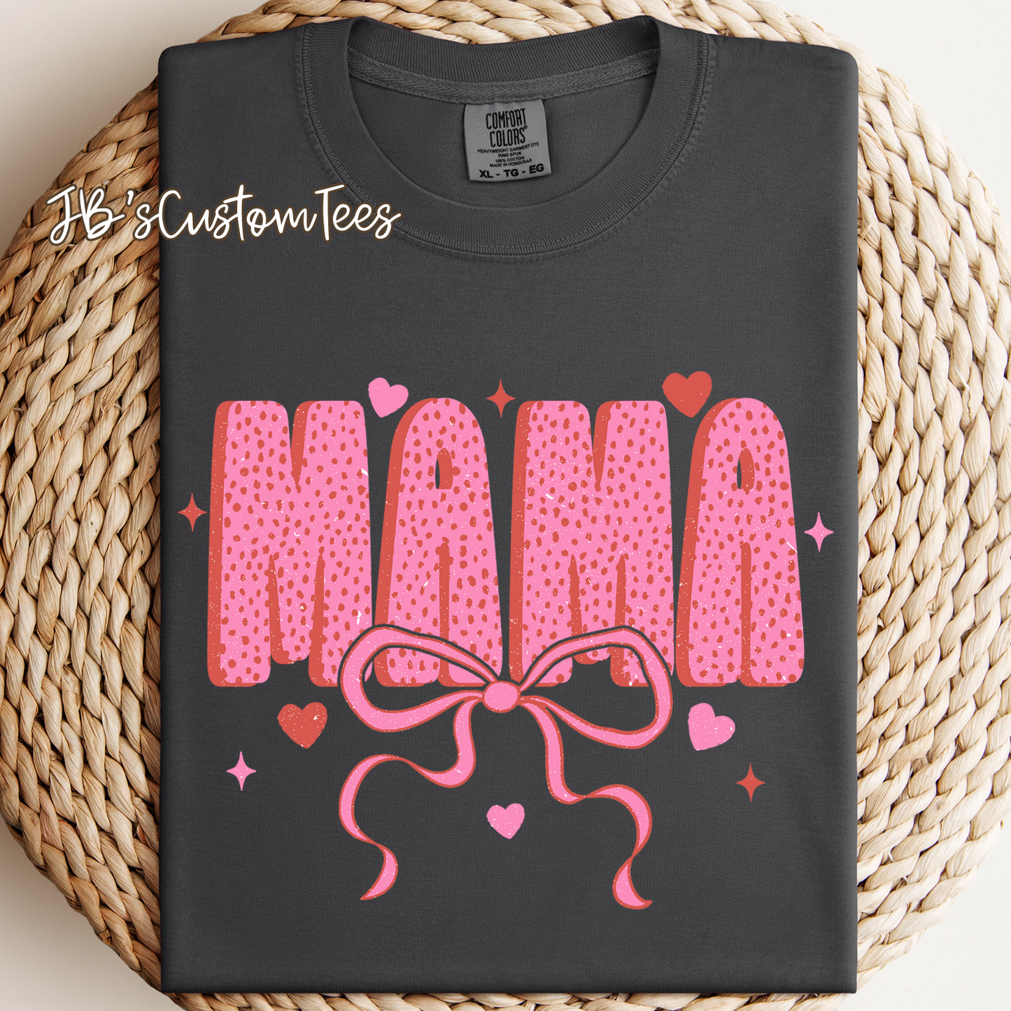 Mama Valentine’s Day Bow