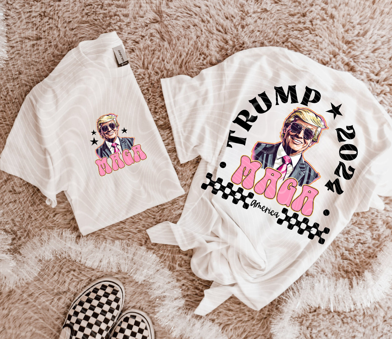 Trump 2024 maga with pocket design!