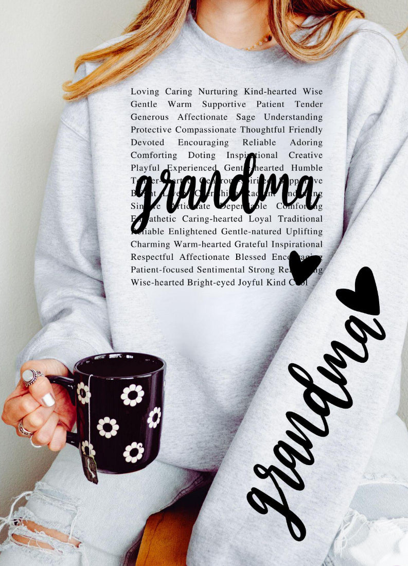 Mama/Grandma/Auntie/Teacher Bella Canvas Sweatshirt