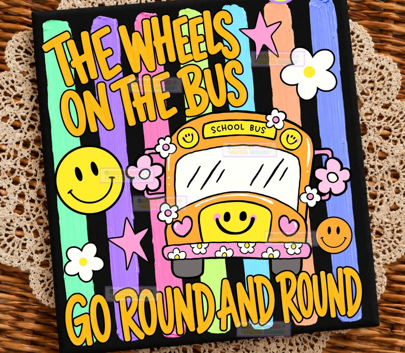 The Wheels On The Bus Go Round & Round