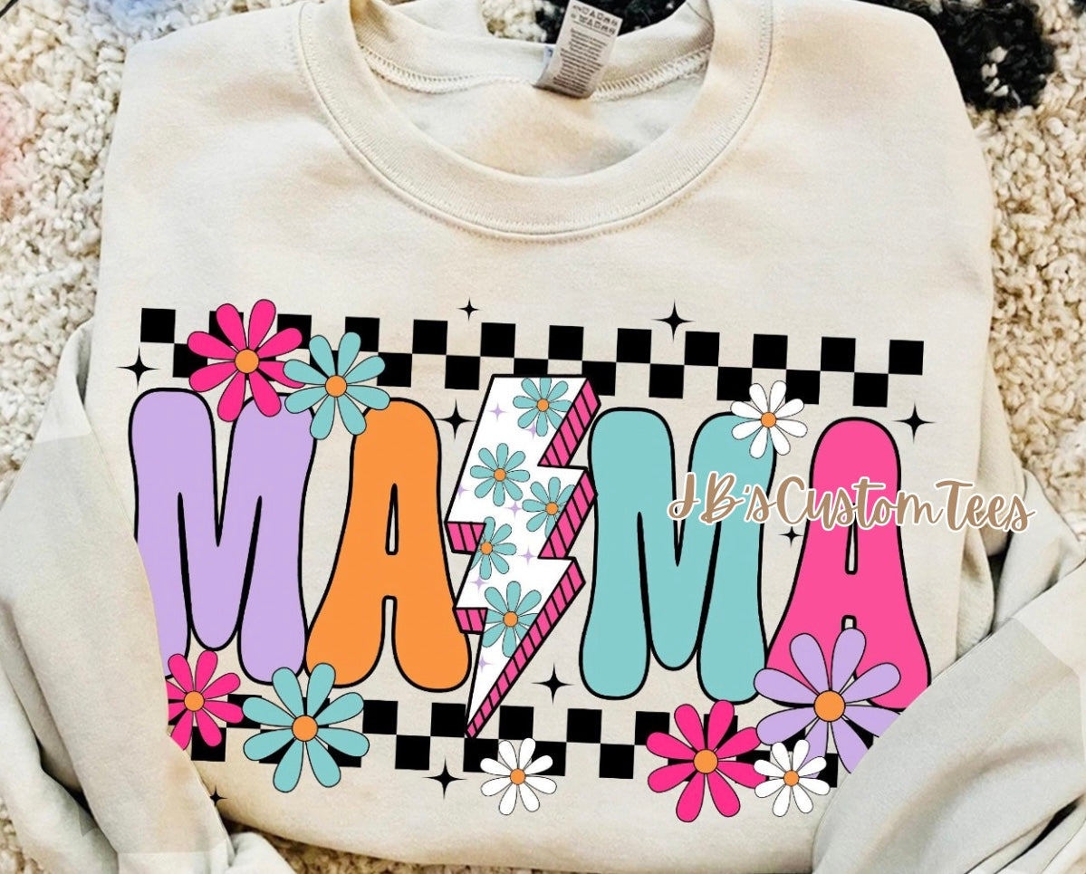 Retro Daisy Mama
