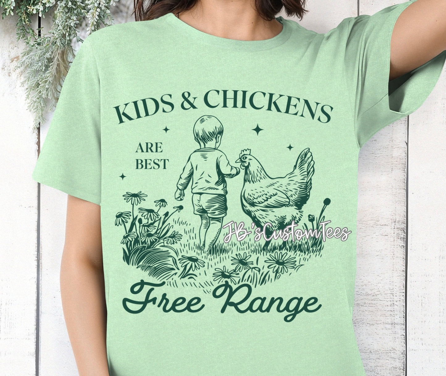 Kids & Chickens Are Best Free Range