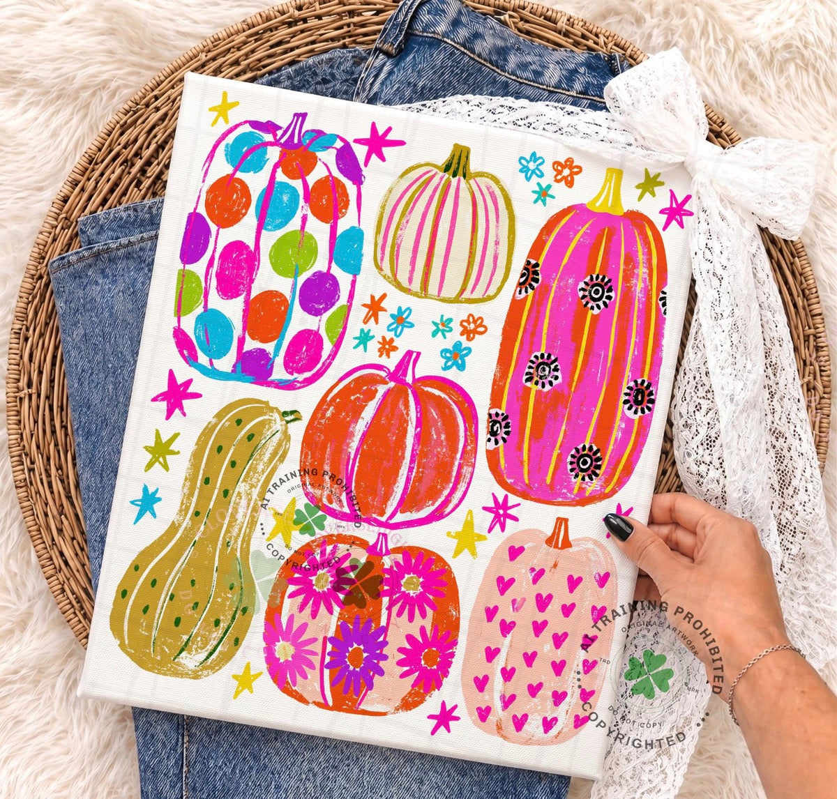 Colorful Pumpkins