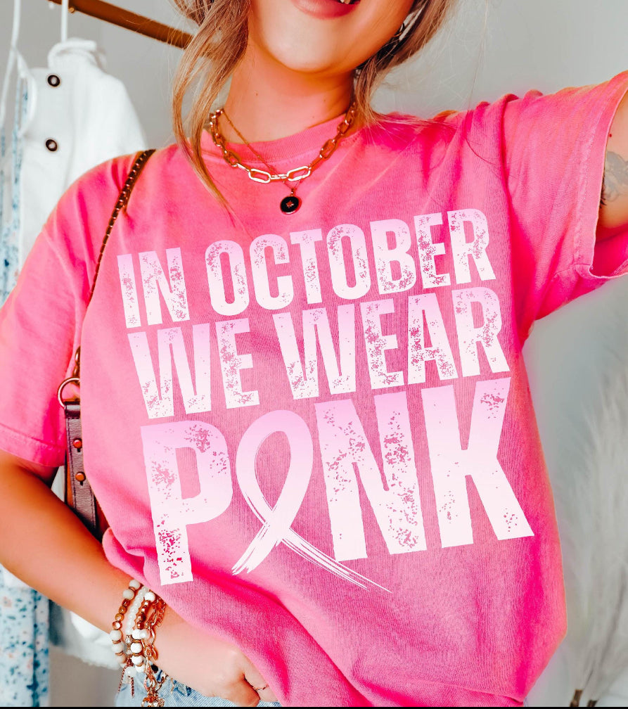 In October We Wear PINK