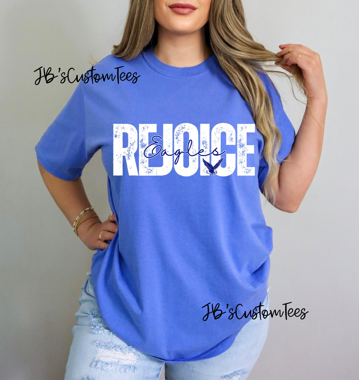 Distressed Rejoice Eagles