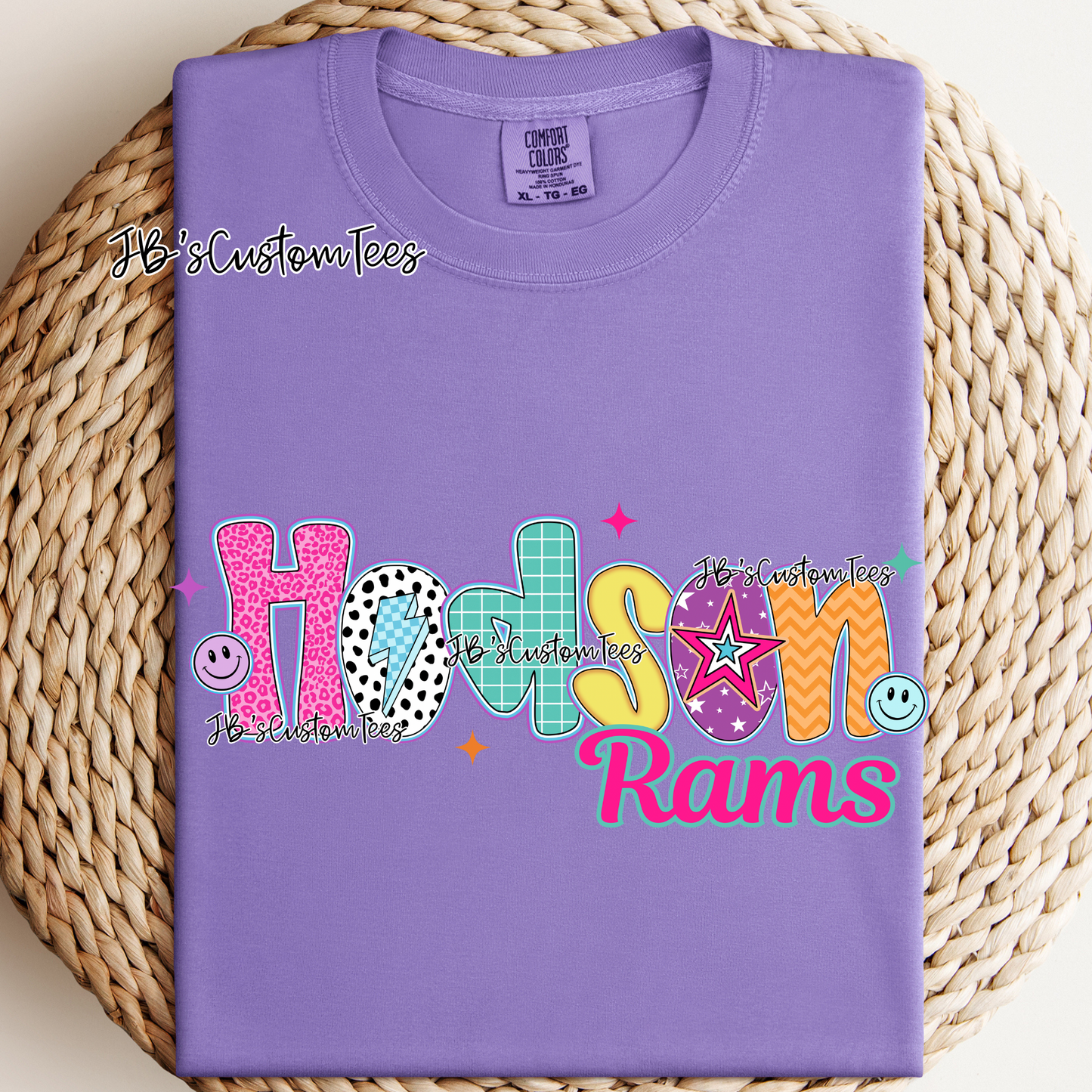 Hodson - Preppy Doodle School Spirit Tee