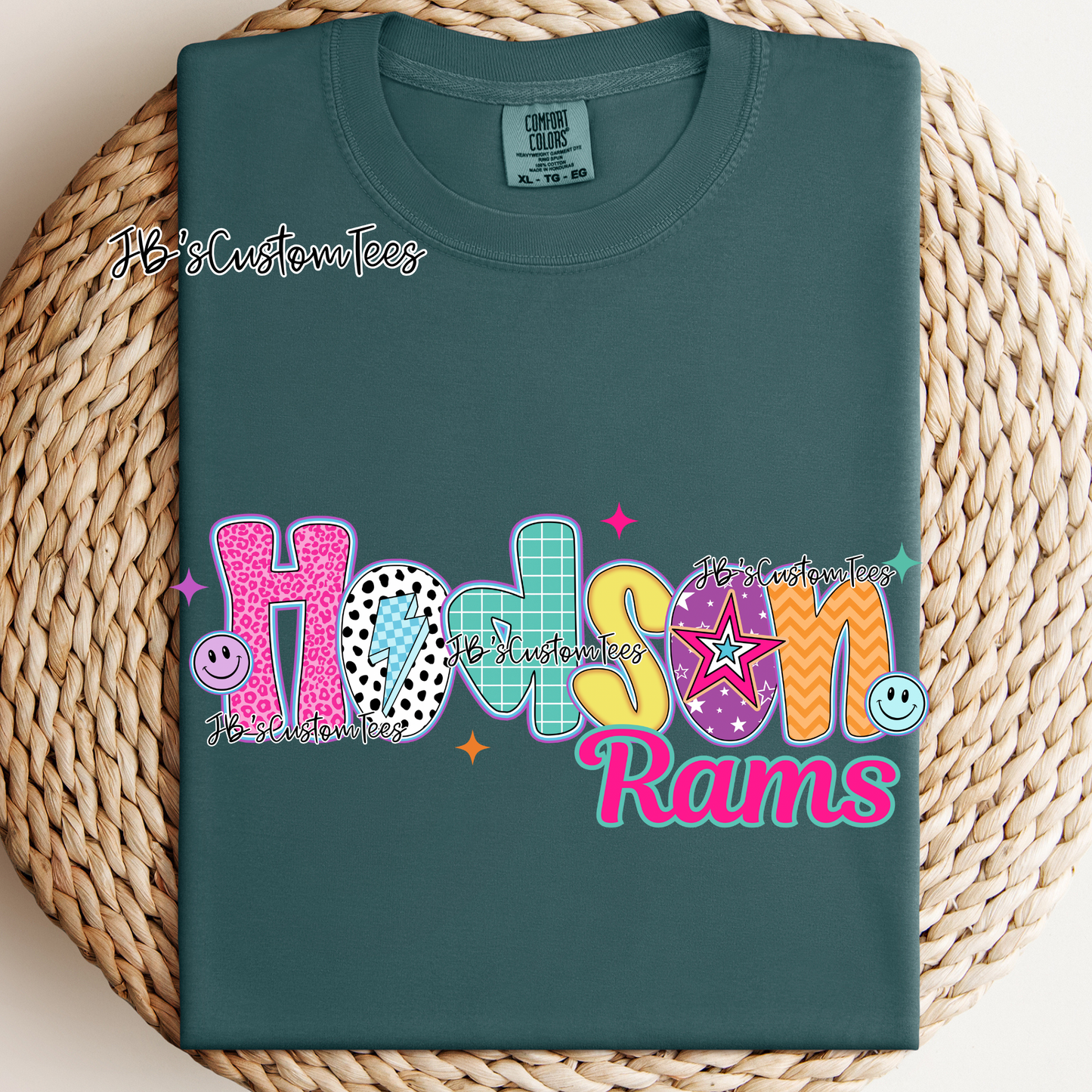 Hodson - Preppy Doodle School Spirit Tee