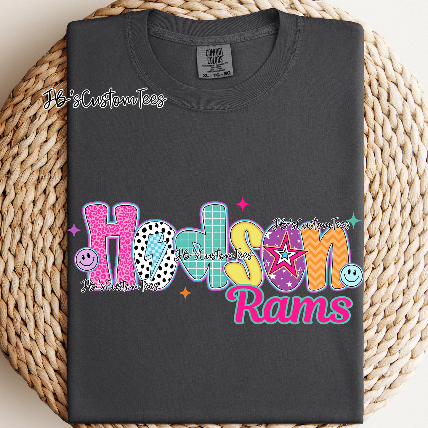 Hodson - Preppy Doodle School Spirit Tee