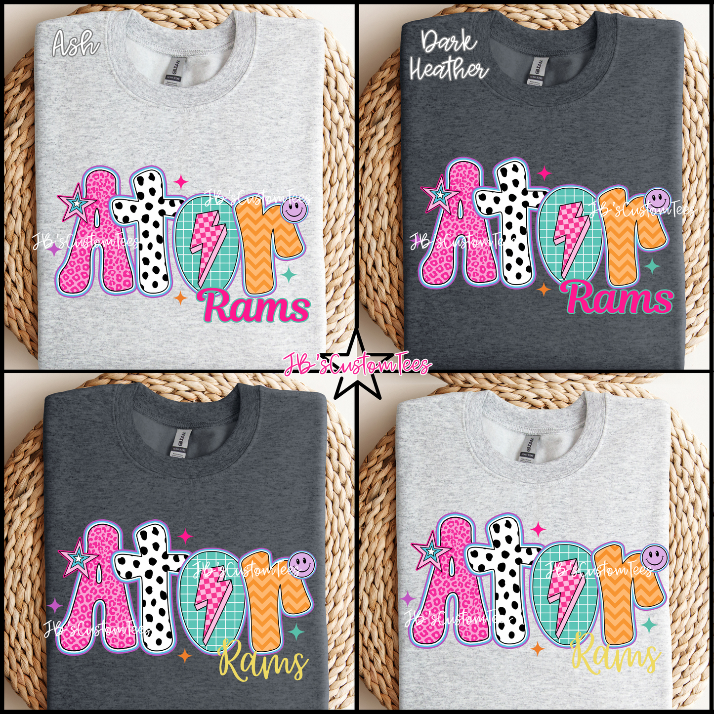 Ator - Preppy Doodle School Spirit Tee