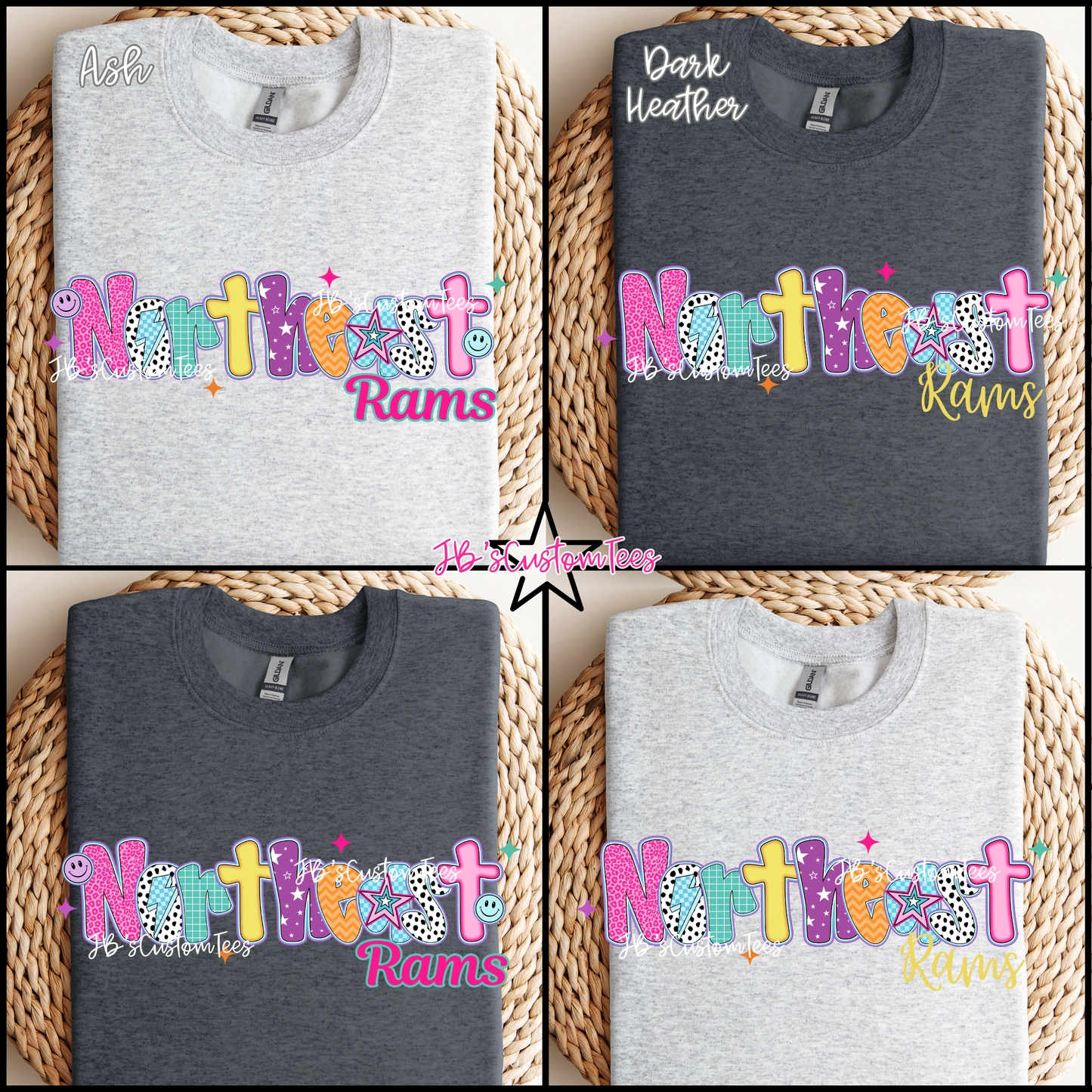 Northeast - Preppy Doodle School Spirit Tee