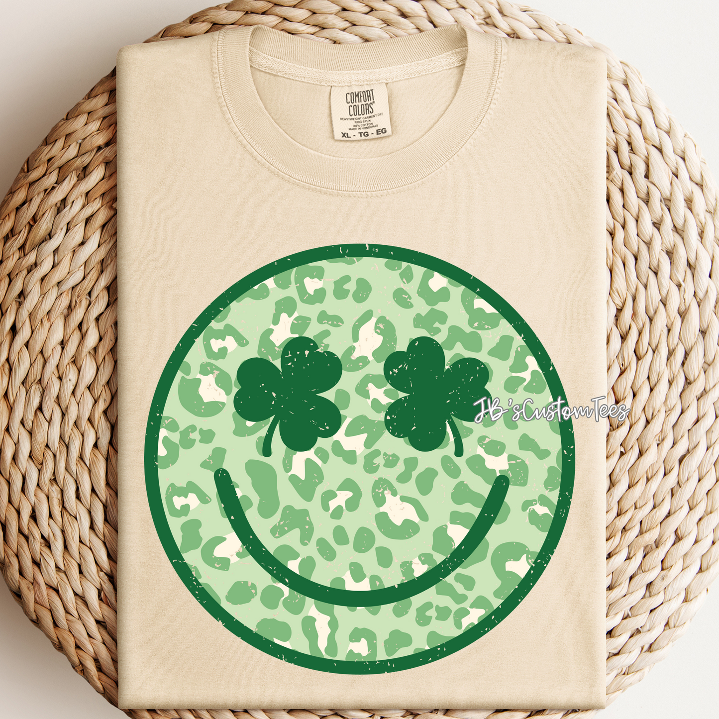Leopard Smiley Face
