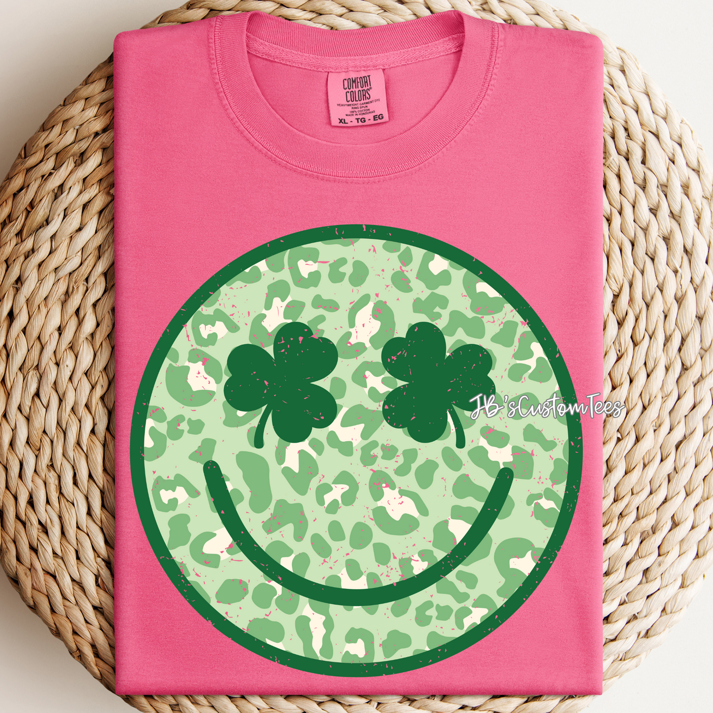 Leopard Smiley Face