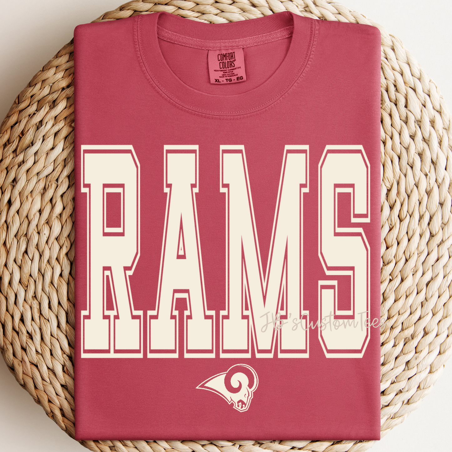 Rams Crimson Tee