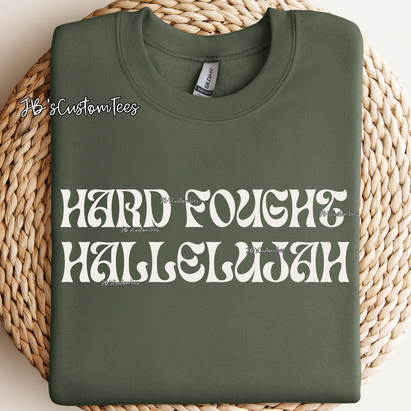 Hard Fought Hallelujah - Funky Letters