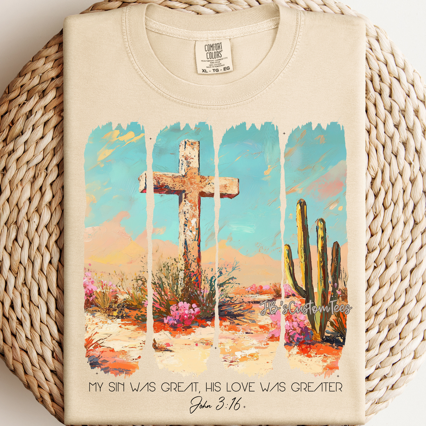 My sin was great, his love was greater