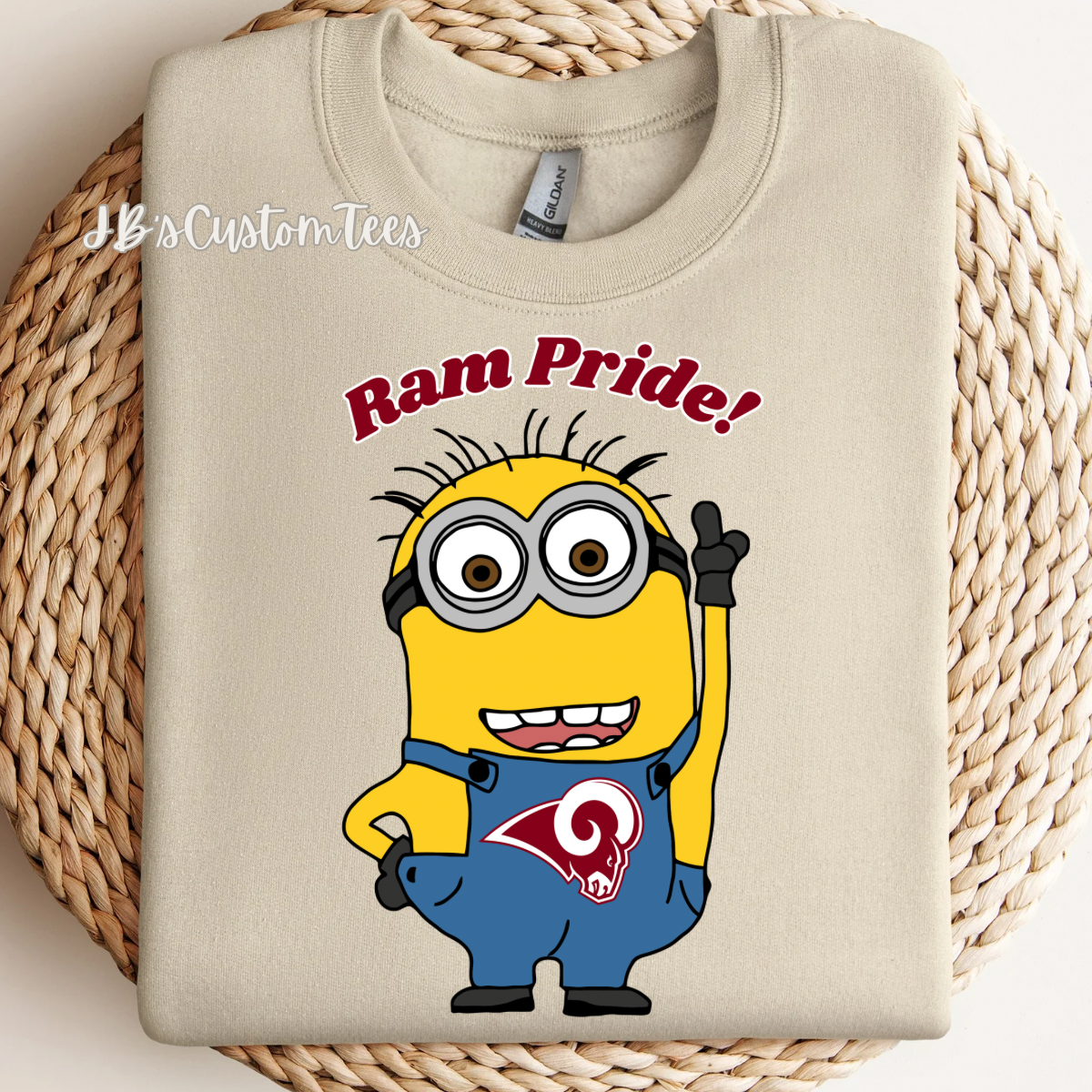 Ram Pride Minion Gildan Tee