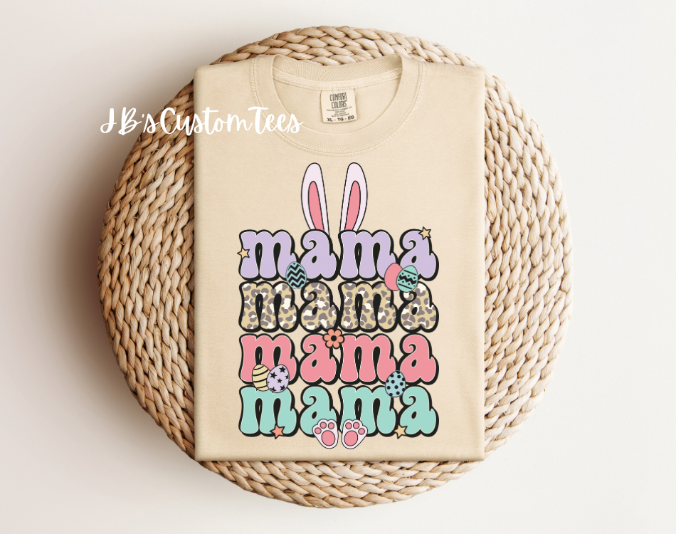 Mama Bunny Comfort Colors Tee