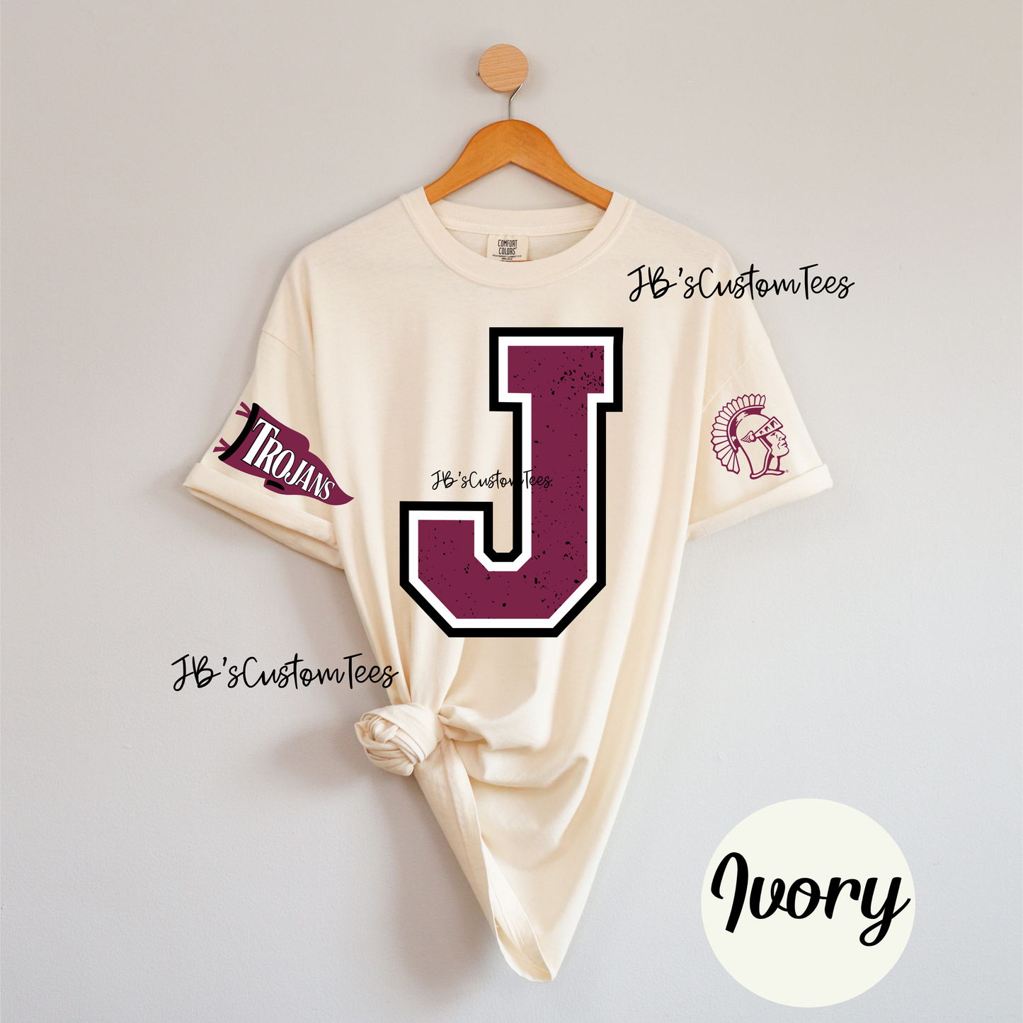J Trojans Vintage Varsity