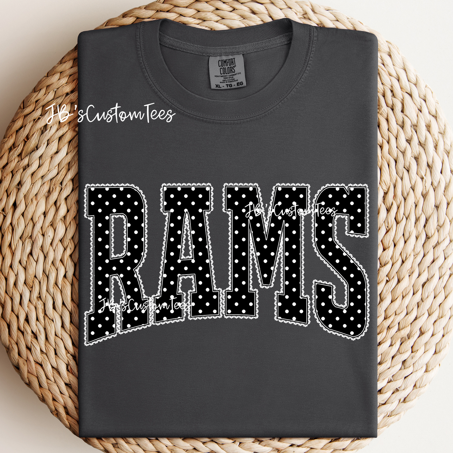 Polka Dot Lace Rams