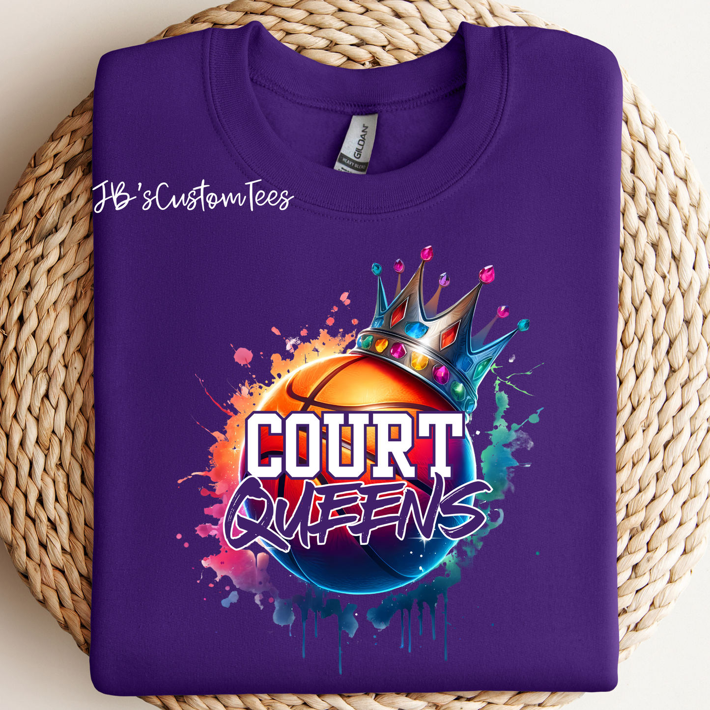 Court Queens - YOUTH - Roster Back