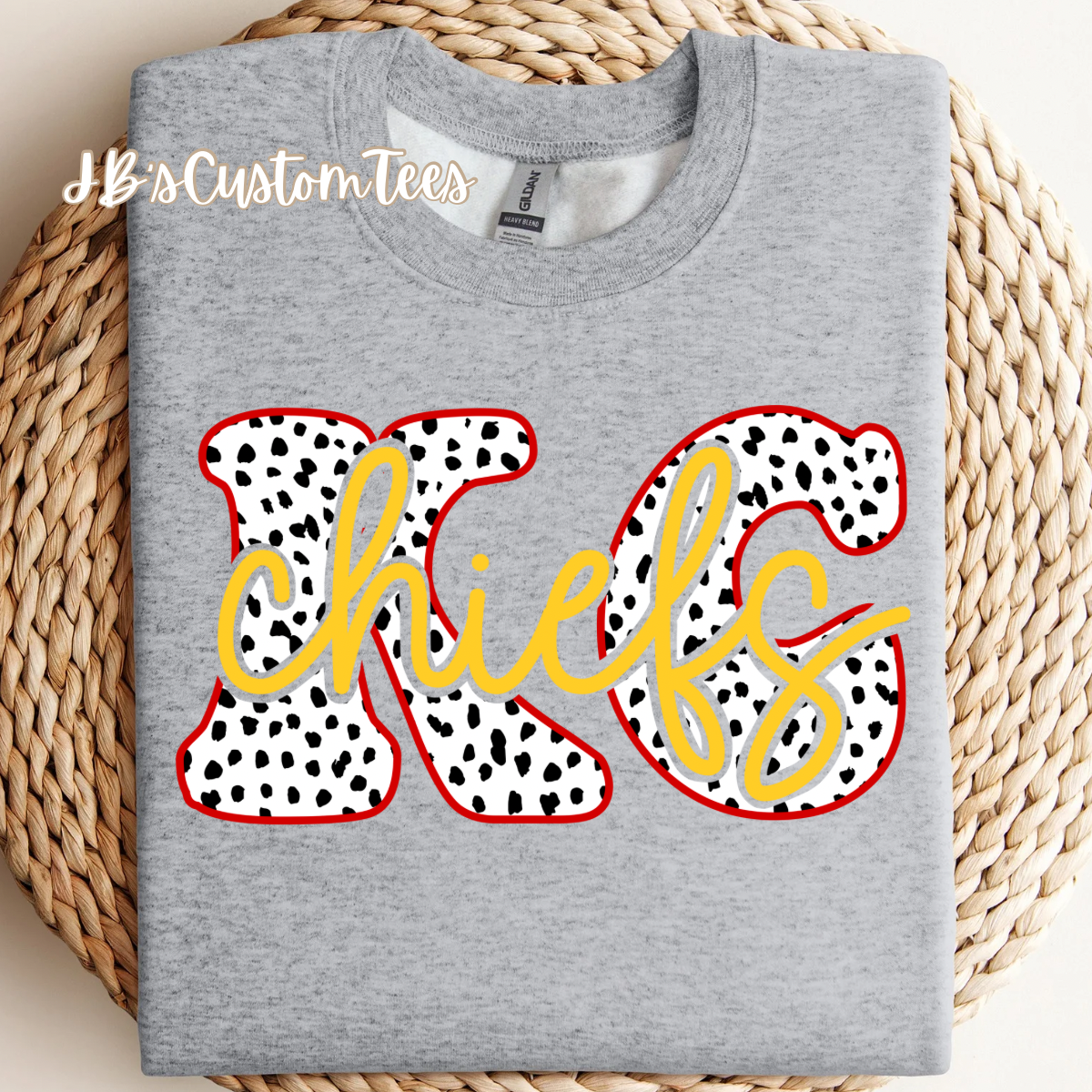 Dalmatian KC Chiefs Sweatshirt