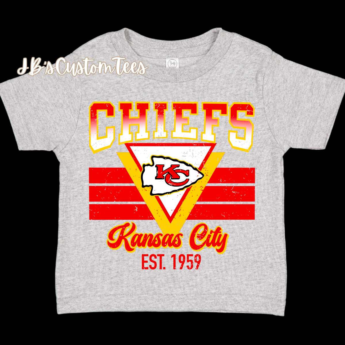 Kansas City Cheifs Toddler Tee
