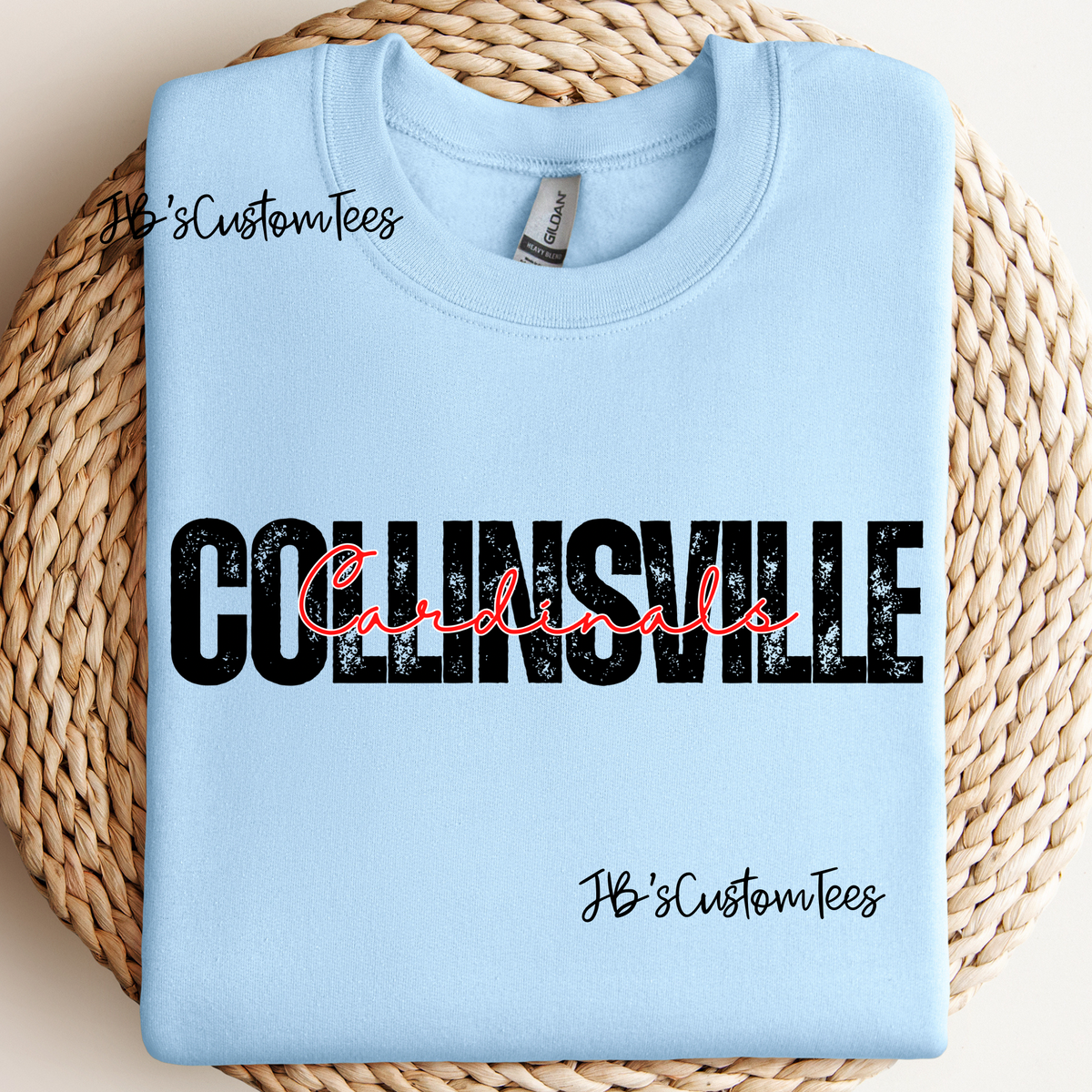 Distressed Collinsville Cardinals