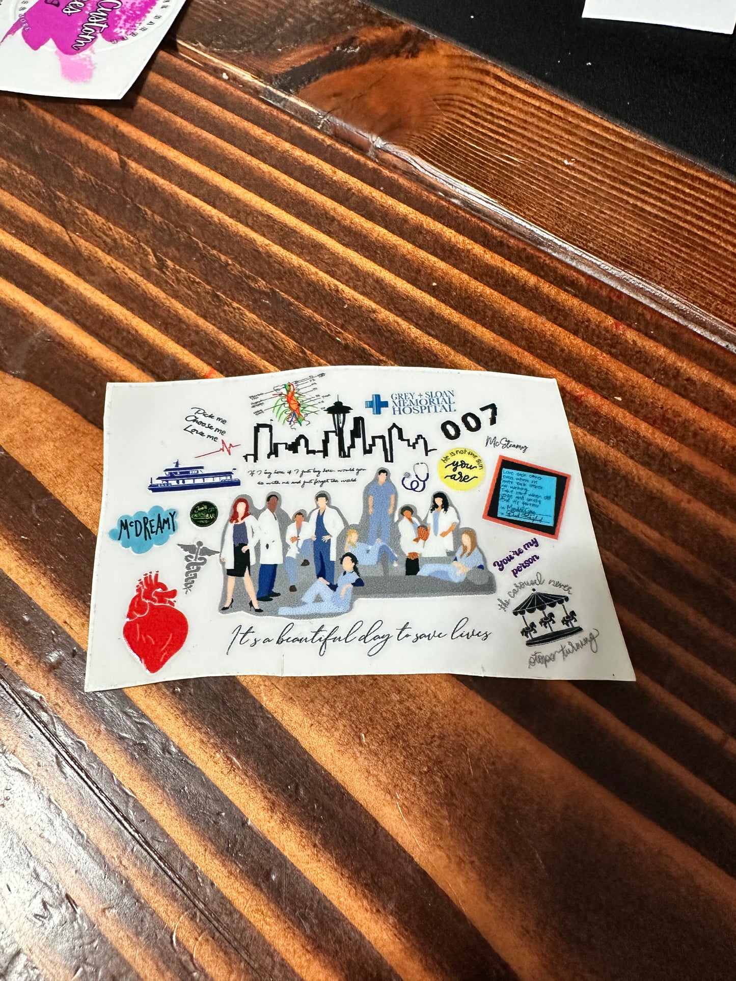 Grey’s Anatomy Decal